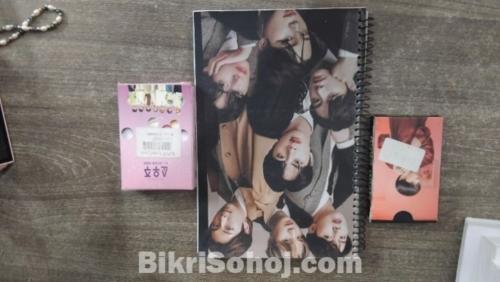 Bts Diary and lomo cards